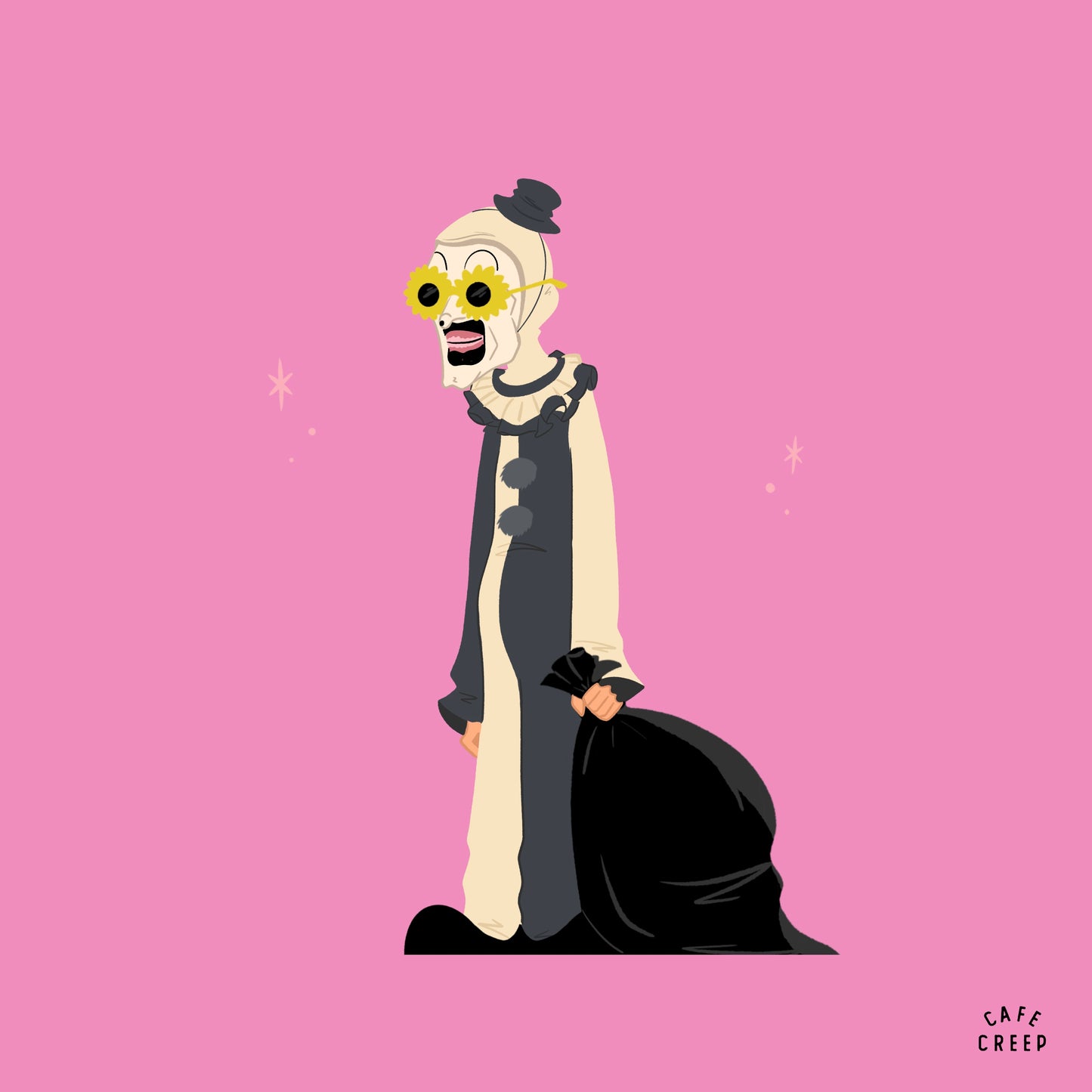 Silent Clown (art print)