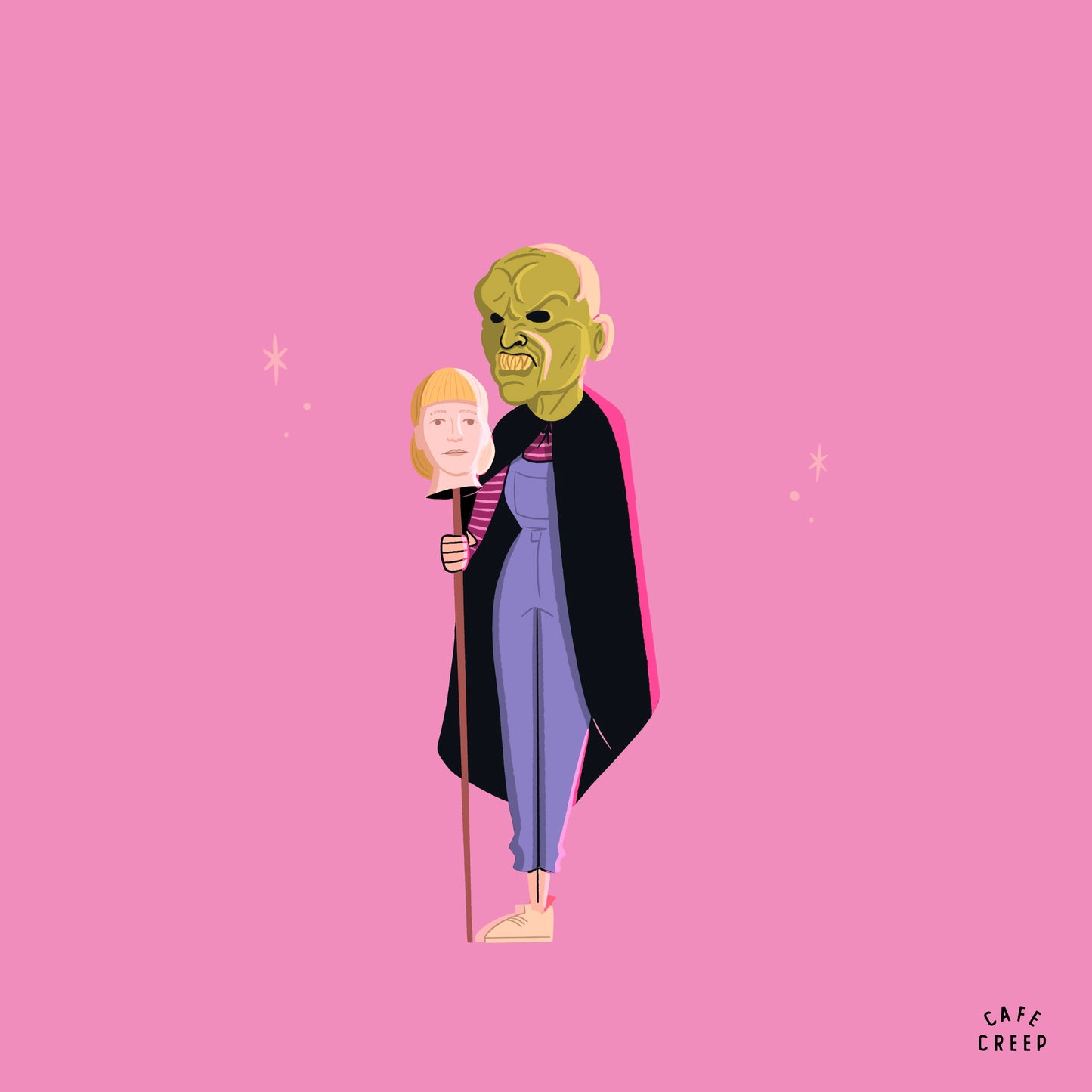 Halloween Mask (art print)