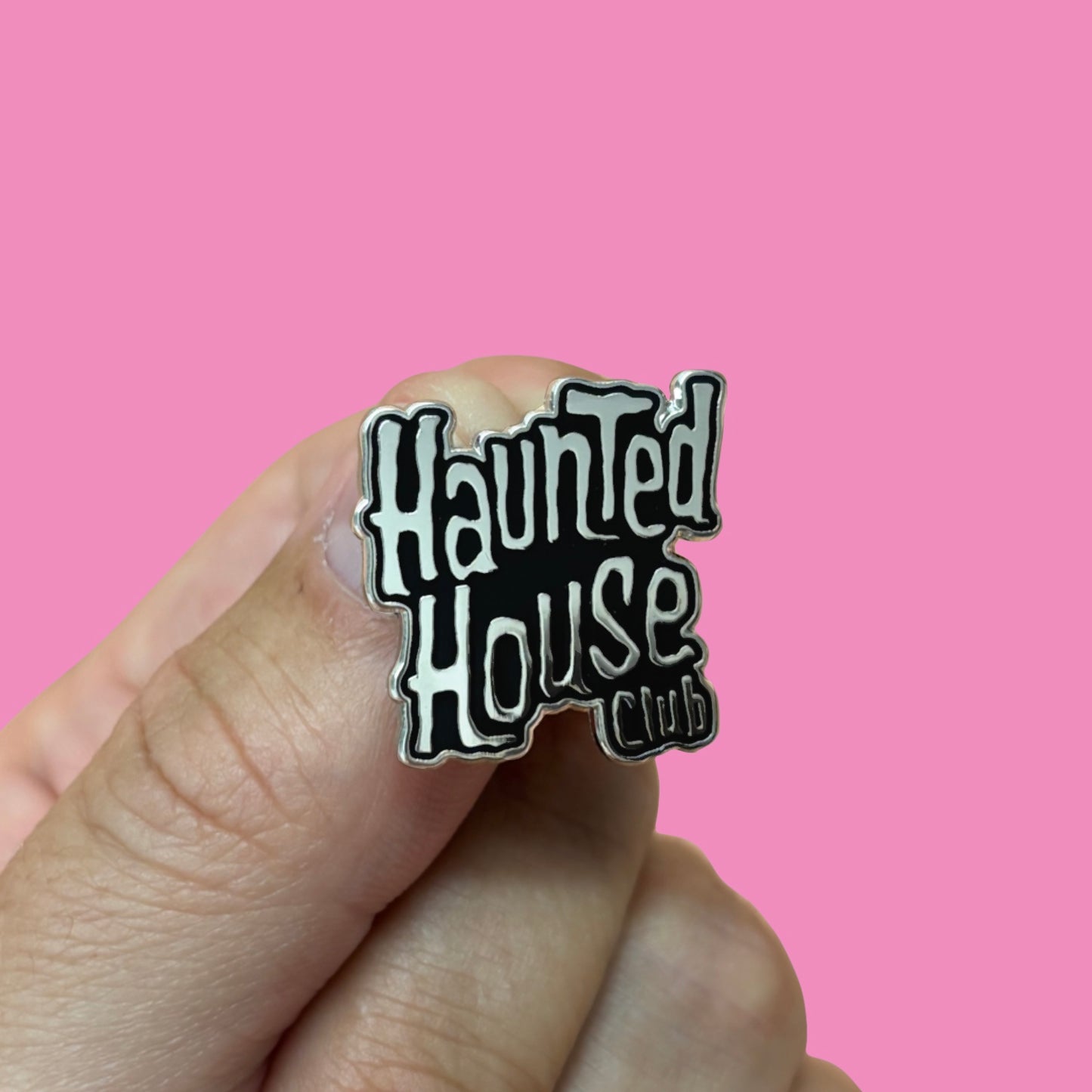 Haunted House Club (enamel pin)