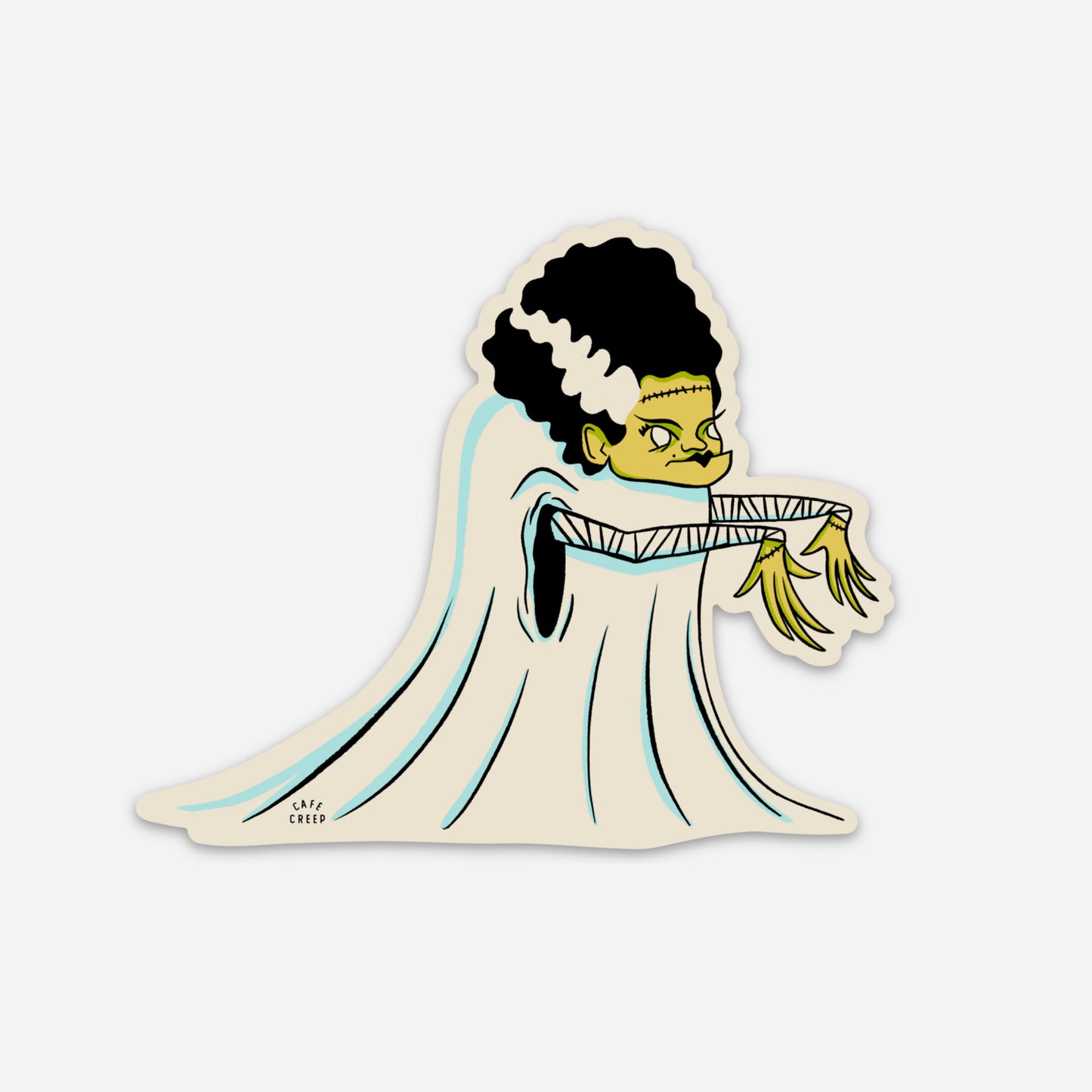 THE BRIDE (vinyl sticker)