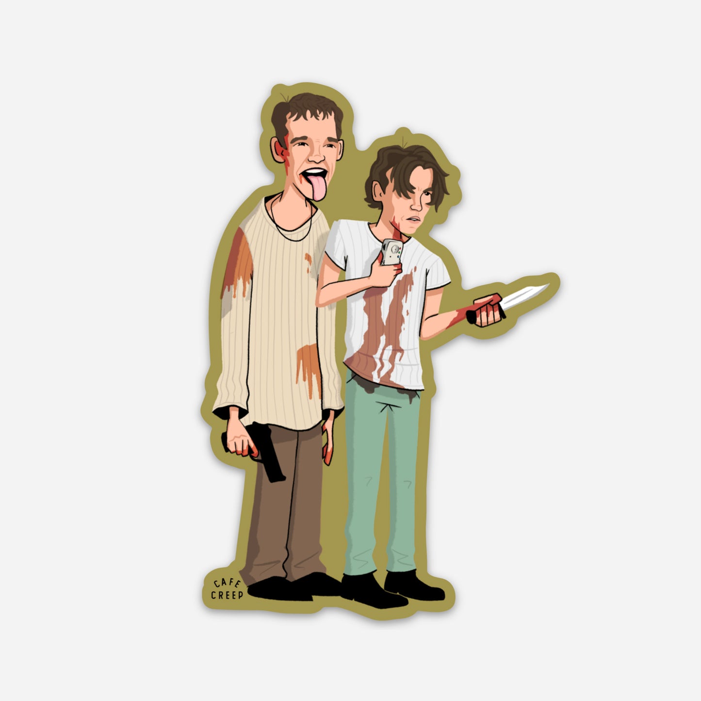 PEER PRESSURE (vinyl sticker)