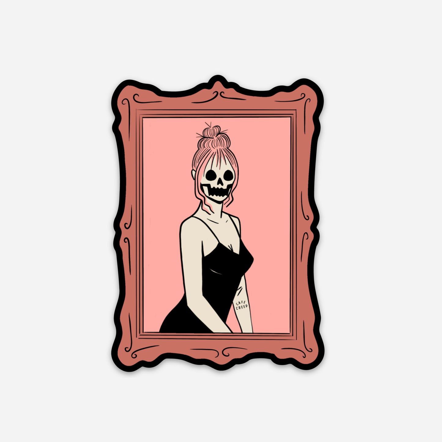 SKELETON BABE (vinyl sticker)