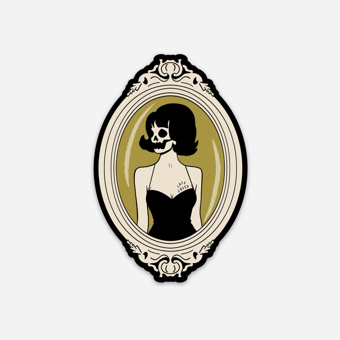 SKELETON BABE II (vinyl sticker)