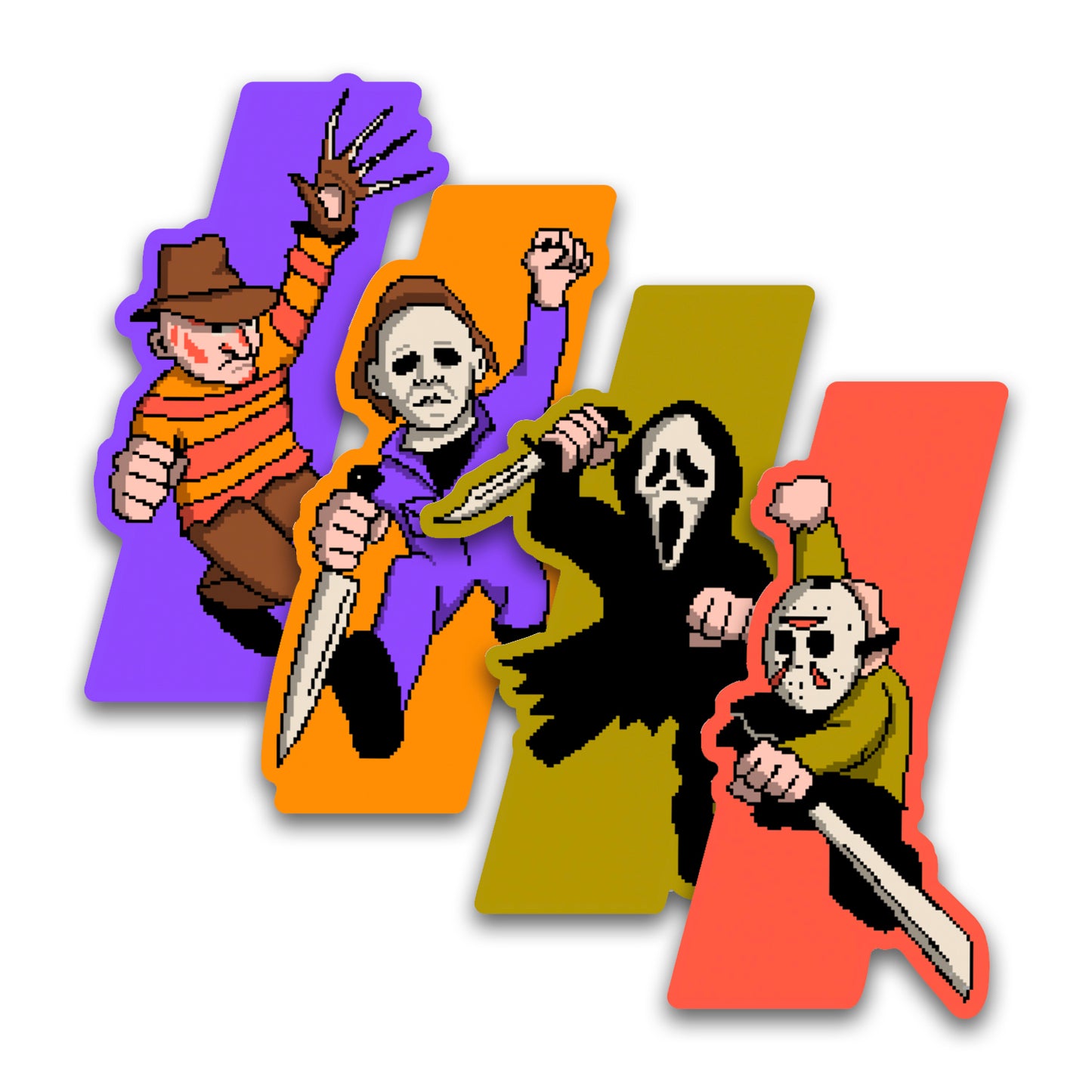 SLASHERS IN TIME (vinyl sticker pack)