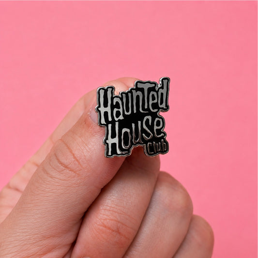 Haunted House Club (enamel pin)