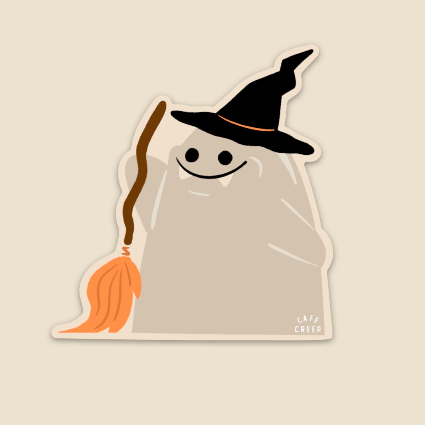 Ghost Witch (vinyl sticker)
