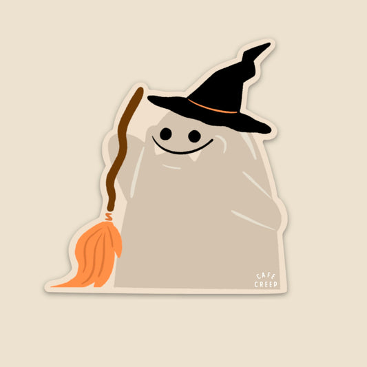 Ghost Witch (vinyl sticker)