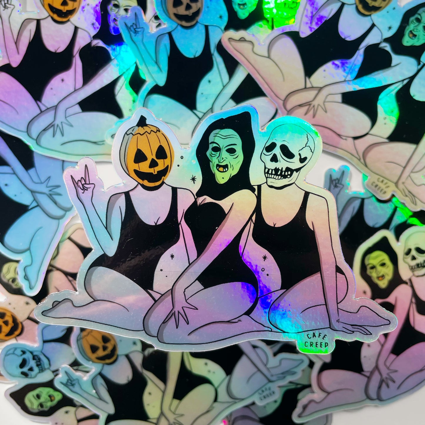 SEASON OF THE WITCH (holographic sticker)