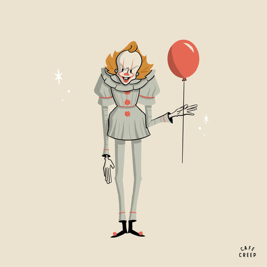 A Clown & His Ballon II (fine art print)